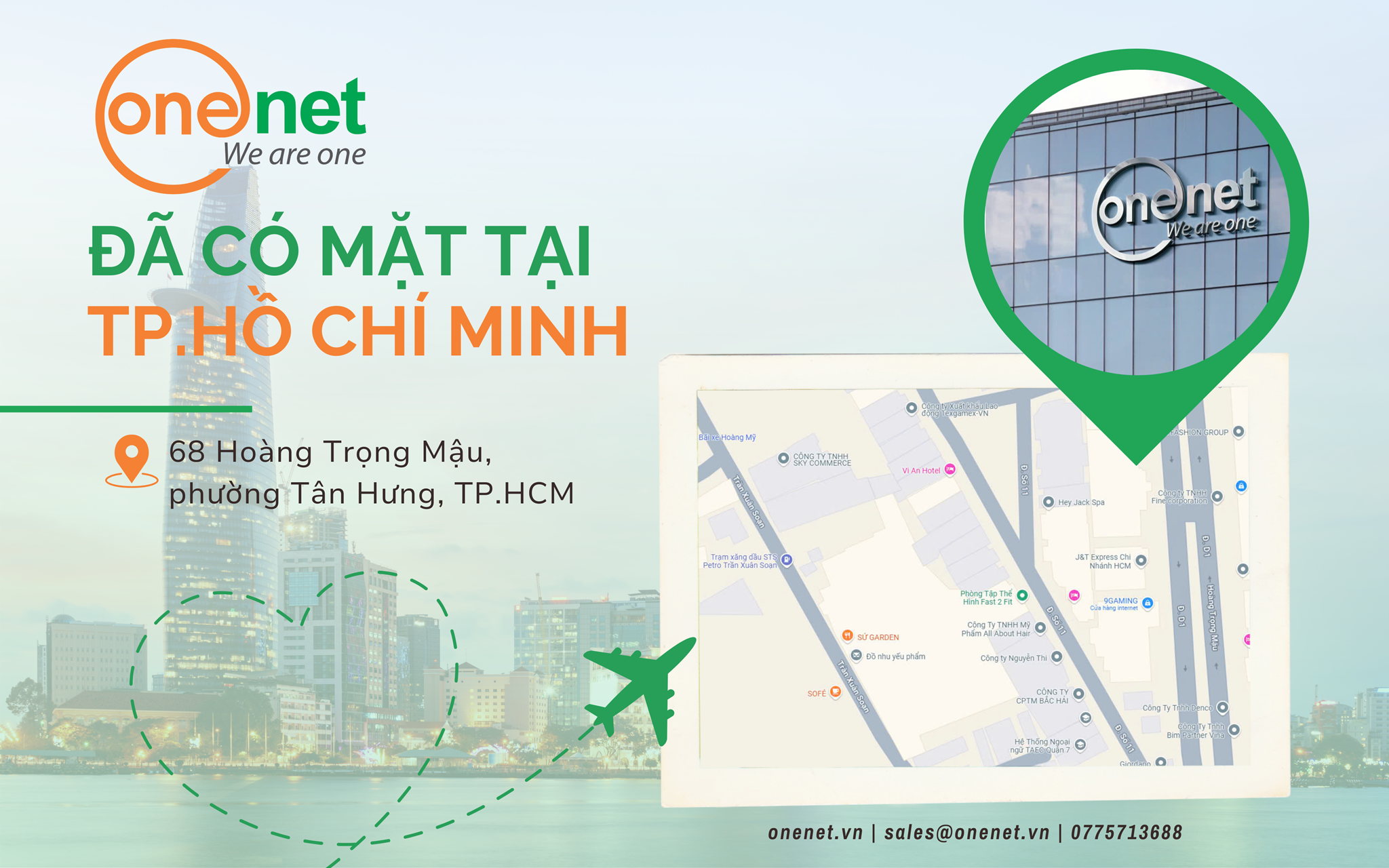 Hình ảnh tin tức ONENET mở văn phòng đại diện tại TP.Hồ Chí Minh